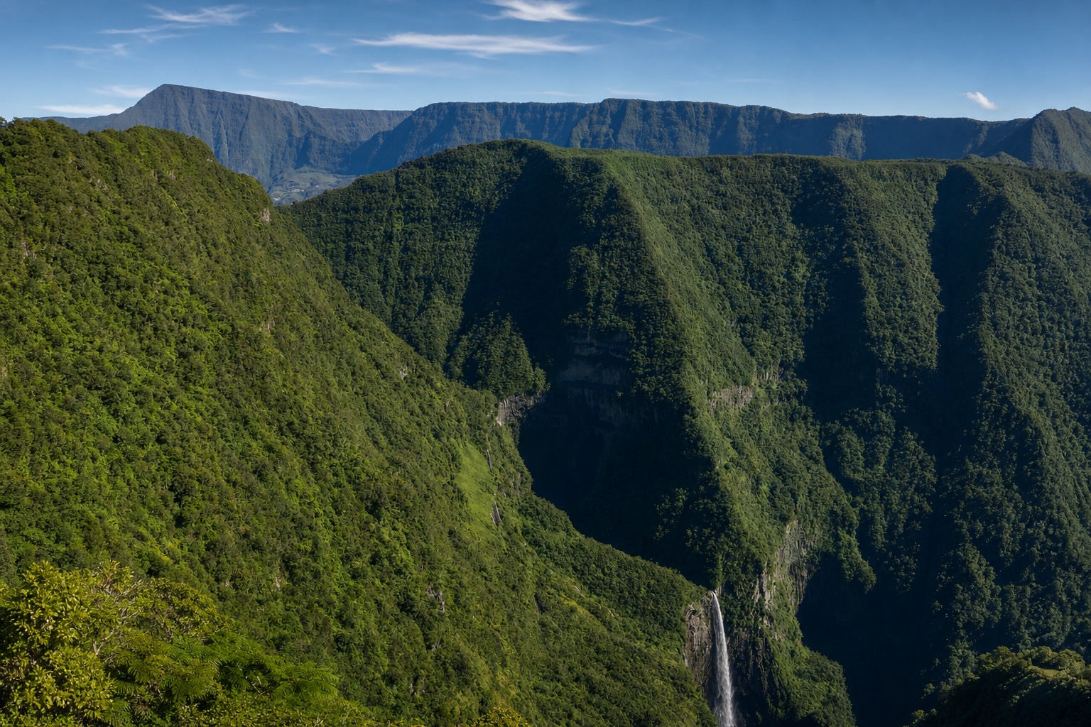 Trou de Fer depuis Bélouve 1